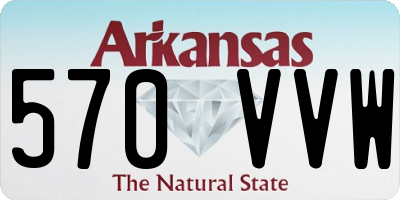 AR license plate 570VVW