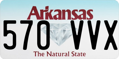 AR license plate 570VVX