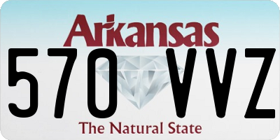 AR license plate 570VVZ