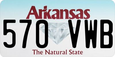 AR license plate 570VWB