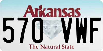 AR license plate 570VWF