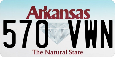 AR license plate 570VWN