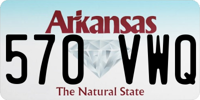 AR license plate 570VWQ