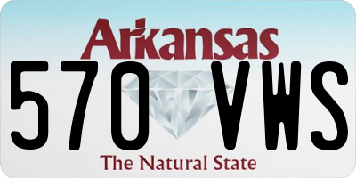 AR license plate 570VWS