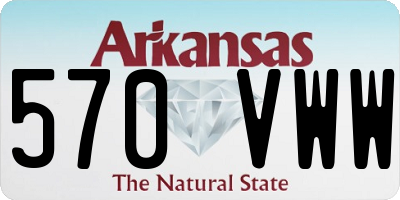 AR license plate 570VWW