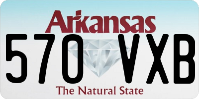 AR license plate 570VXB