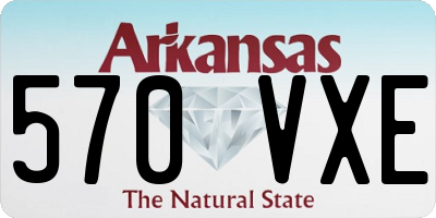AR license plate 570VXE