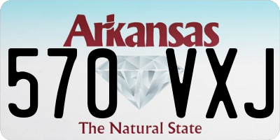 AR license plate 570VXJ