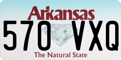 AR license plate 570VXQ