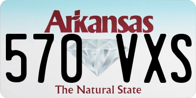 AR license plate 570VXS