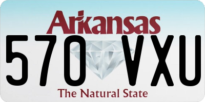 AR license plate 570VXU
