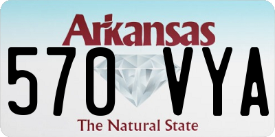 AR license plate 570VYA