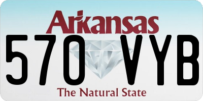 AR license plate 570VYB