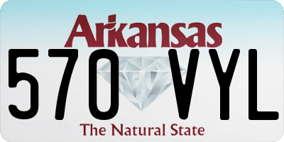 AR license plate 570VYL
