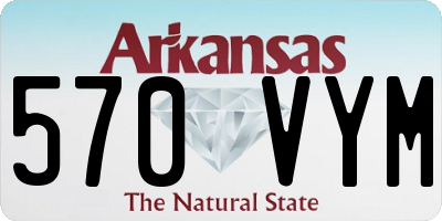 AR license plate 570VYM