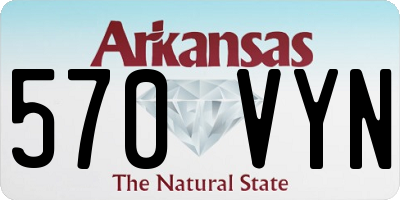 AR license plate 570VYN