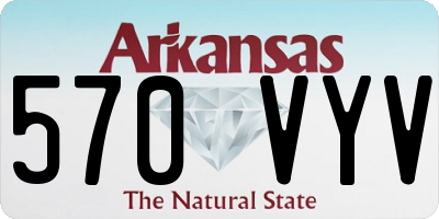 AR license plate 570VYV