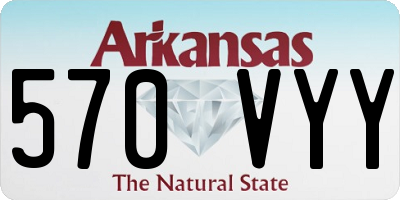 AR license plate 570VYY