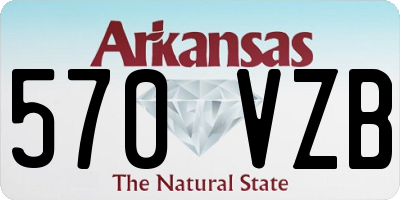 AR license plate 570VZB