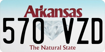 AR license plate 570VZD
