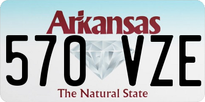 AR license plate 570VZE