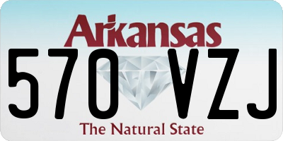 AR license plate 570VZJ