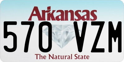 AR license plate 570VZM