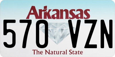 AR license plate 570VZN