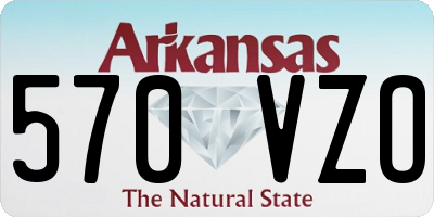 AR license plate 570VZO