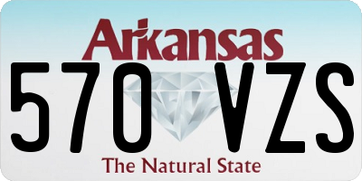 AR license plate 570VZS