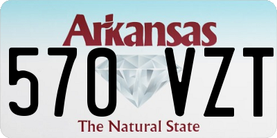 AR license plate 570VZT