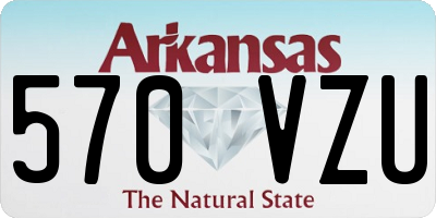 AR license plate 570VZU