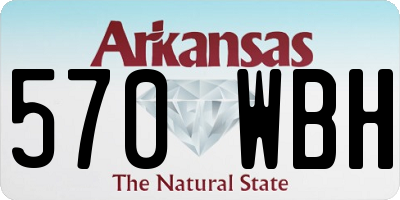AR license plate 570WBH