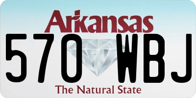 AR license plate 570WBJ