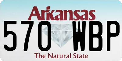 AR license plate 570WBP