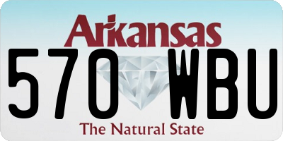AR license plate 570WBU