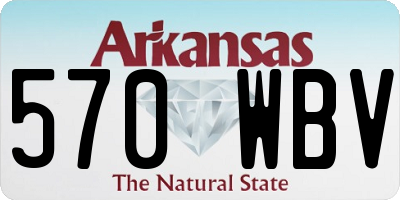 AR license plate 570WBV