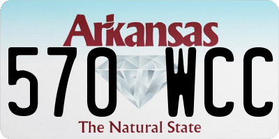 AR license plate 570WCC