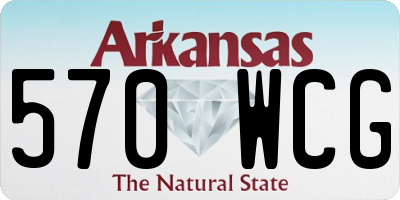 AR license plate 570WCG