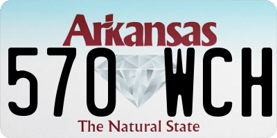 AR license plate 570WCH