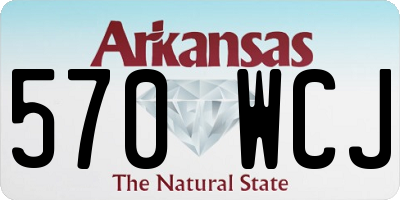 AR license plate 570WCJ