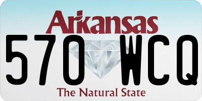 AR license plate 570WCQ
