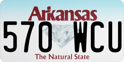 AR license plate 570WCU