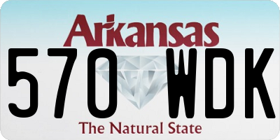 AR license plate 570WDK