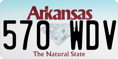 AR license plate 570WDV
