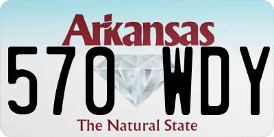 AR license plate 570WDY