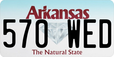 AR license plate 570WED