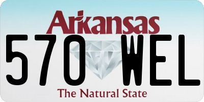 AR license plate 570WEL
