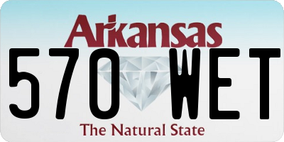 AR license plate 570WET