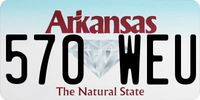 AR license plate 570WEU
